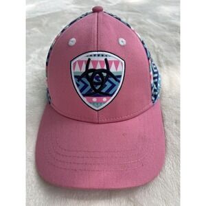 Ariat Youth Girls‎ Hat Western Horses SnapBack Adjustable Multicolor Very Good!